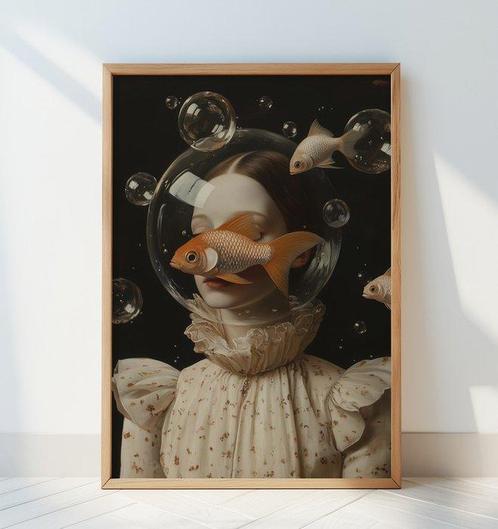 Dikhotomy - Silent Abyss - NO Reserve - Limited Edition 3/5, Antiek en Kunst, Kunst | Schilderijen | Modern