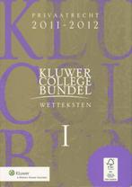 Kluwer Collegebundel Wetteksten I amp II 20112 9789013085839, Zo goed als nieuw