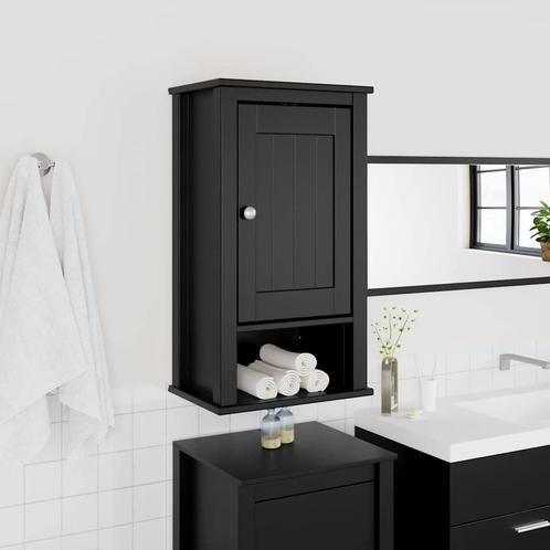 vidaXL Badkamerkast BERG 40x27x71,5 cm massief grenenhout, Huis en Inrichting, Badkamer | Badkamermeubels, Nieuw, Verzenden