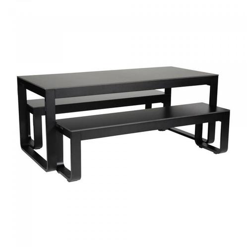 Flow Dinner Set | Aluminium/Volkern | Zwart | Klapbaar |..., Zakelijke goederen, Horeca | Keukenapparatuur, Verzenden
