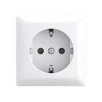 Busch Jaeger wandcontactdoos met randaarde opbouw alpinwit, Ophalen of Verzenden, Nieuw