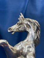 sculptuur, Rearing Horse 2,3 Kg - 39 cm - .925 zilver - 1980