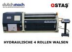 OSTAS hydraulische 4 rollen plaatwalsen plaatwals rollenwals, Zakelijke goederen, Machines en Bouw | Metaalbewerking