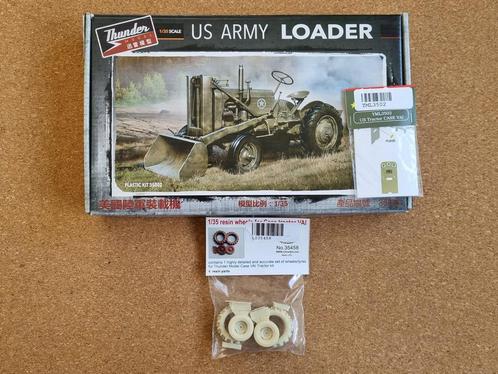 Thunder Model 35002 Loader 1:35 + resin wheels en PE, Hobby en Vrije tijd, Modelbouw | Auto's en Voertuigen, Verzenden