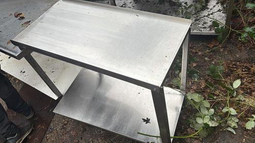 Afvoertafel rechts 100x52x90 bxdxh, Zakelijke goederen, Horeca | Keukenapparatuur, Ophalen of Verzenden