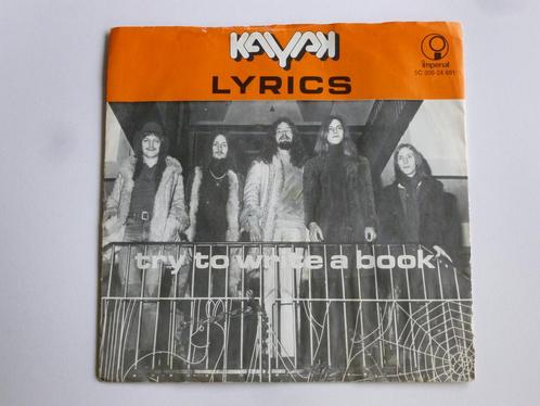 Kayak - Lyrics (vinyl single), Cd's en Dvd's, Vinyl Singles, Verzenden