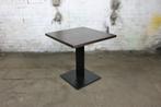 Vierkante tafel | Tweedehands | Massief kastanjehout OT215, Verzenden, Gebruikt