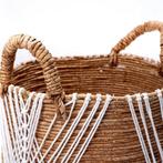 Opbergmand | Plantenmand | Wasmand LAWU gemaakt van bananenv, Verzenden, Nieuw