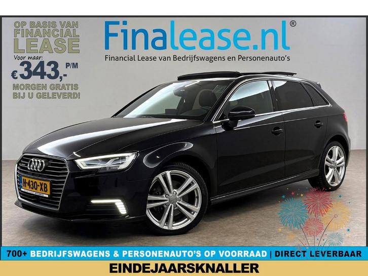 Audi A3 40 e-tron 225PK S-line Panoramadak LED Virtual, Auto's, Audi, Lease, Automaat, Overige carrosserieën, Hybride Elektrisch/Benzine