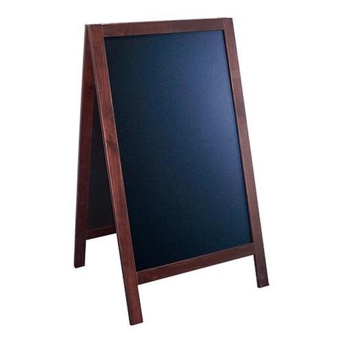 Krijt Menu Stoepbord | Bruin | 7.3 kg | 115 x 65 x 65 cm, Zakelijke goederen, Horeca | Keukenapparatuur, Verzenden