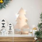 vidaXL Kerstdecoratie kerstboom 60 cm massief grenenhout, Diversen, Verzenden, Nieuw