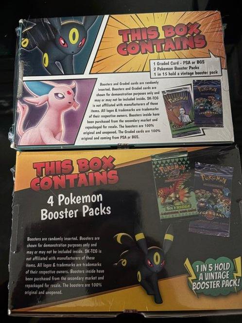 Pokémon Grade’n Booster Box & Pokémon Power Booster Box - 2, Hobby en Vrije tijd, Verzamelkaartspellen | Pokémon