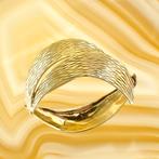 Gouden fantasie broche | Vintage (gouden broche, geelgoud), Sieraden, Tassen en Uiterlijk, Broches, Ophalen of Verzenden, Gebruikt