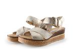 Rieker Sandalen in maat 39 Goud | 10% korting, Kleding | Dames, Overige kleuren, Verzenden, Sandalen of Muiltjes, Zo goed als nieuw