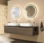 Ronde LED Badkamerspiegel 60 cm – Anti-Fog, Dimbaar en Touch, Verzenden, Nieuw