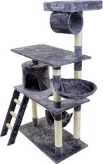 Krabpaal kattenboom XXL 140 x 105 x 49 cm grijs, Dieren en Toebehoren, Ophalen of Verzenden, Nieuw