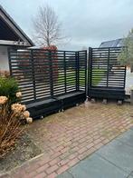 Stevige bloempotten van balkjes 1m lang x 176cm hoog !, 100 cm of meer, Nieuw, Ophalen of Verzenden, Balkon