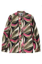 -50% Summum  Summum 2s30-11925 blouse jungle pink  maat 38, Verzenden, Nieuw