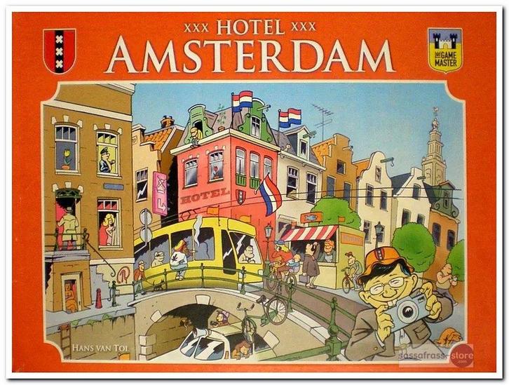 Hotel Amsterdam - The Game Master, Hobby en Vrije tijd, Gezelschapsspellen | Bordspellen, Drie of vier spelers, Nieuw