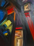 Bruno Cantais (1966) - Modern Abstract, Antiek en Kunst, Kunst | Schilderijen | Modern