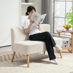 TRUUSK Sofa 2 Zitter Moderne Bank Zonder Armleuning Gestoffe, Huis en Inrichting, Banken | Bankstellen, Verzenden, Nieuw