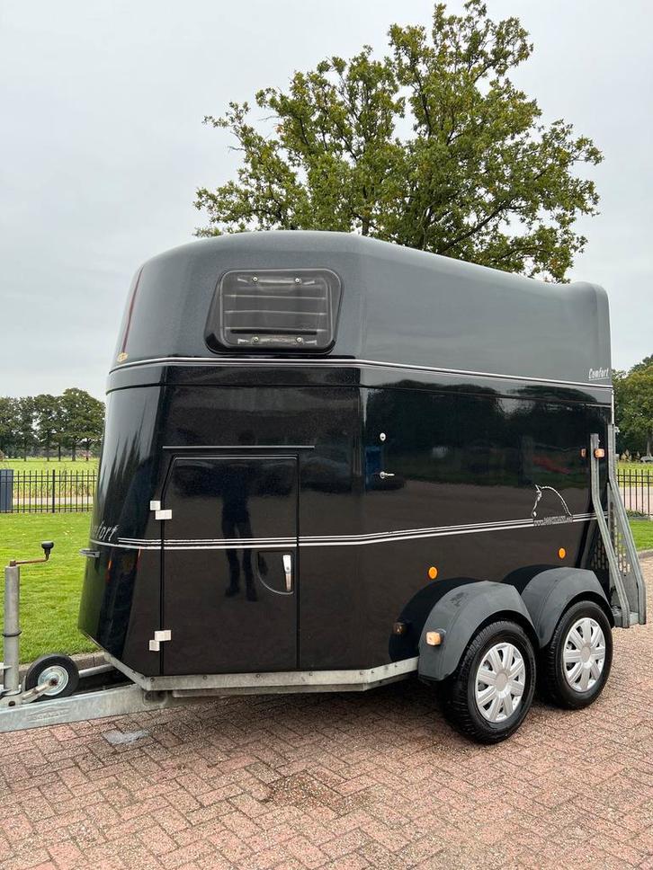 Prachtige Bockmann 2-paards met Alu bodem!, Dieren en Toebehoren, Paarden en Pony's | Trailers en Aanhangwagens, 2-paards trailer