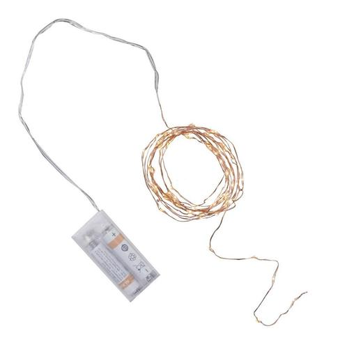 Lichtslinger LED Rose Gouden Led Lampjes 3m, Hobby en Vrije tijd, Feestartikelen, Nieuw, Verzenden