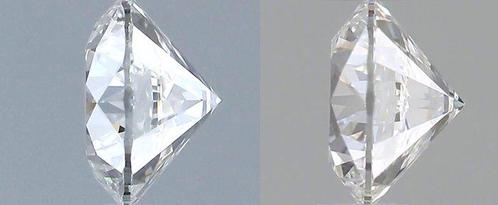 Zonder Minimumprijs - 2 pcs Diamant (Natuurlijk) - 0.61 ct -, Sieraden, Tassen en Uiterlijk, Edelstenen