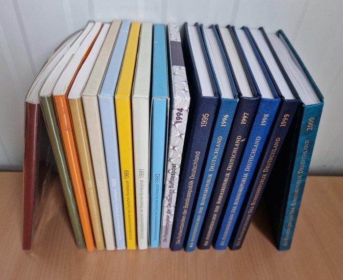 BRD & Berlin 1981/2000 - Compleet gevulde Jaarboeken, Postzegels en Munten, Postzegels | Europa | Duitsland