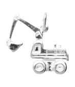 Zilveren Dragline graafmachine ketting hanger, Verzenden, Nieuw