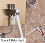 Douchekraan - Regendouche - Douchekop - Douchepaneel - 6in1, Nieuw, Rvs, Kraan