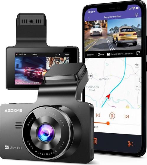 AZDome Dashcam M63 Pro 1CH, Auto diversen, Auto-accessoires, Verzenden