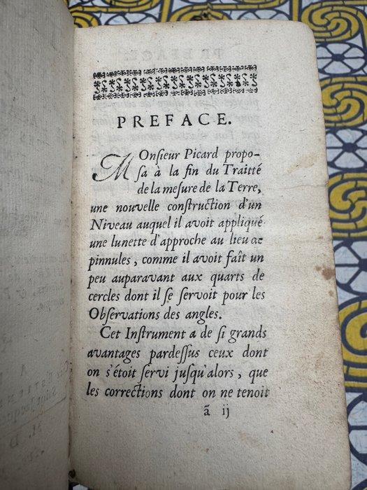 Jean Picard / Philippe De La Hire - Traité du nivellement, Antiek en Kunst, Antiek | Boeken en Bijbels