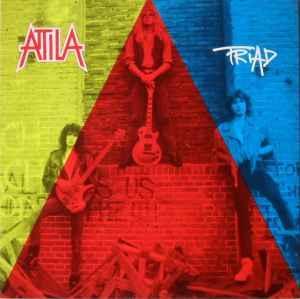 LP gebruikt - Attila - Triad, Cd's en Dvd's, Vinyl | Hardrock en Metal, Zo goed als nieuw, Verzenden