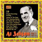 cd - Al Jolson - Vol. 1: 1911-14, Zo goed als nieuw, Verzenden