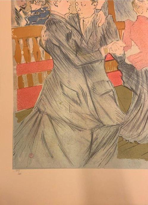 Henri de Toulouse-Lautrec (1864-1901), after - La danse au, Antiek en Kunst, Antiek | Overige Antiek