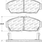 StopTech Performance 93-95 Honda Civic Coupe / 94-95 Civic, Ophalen of Verzenden, Nieuw