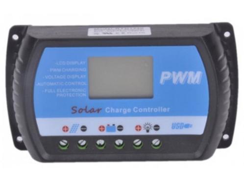 PWM Laadstroomregelaar 12/24 volt 10Ah, Caravans en Kamperen, Camper-accessoires, Nieuw, Verzenden