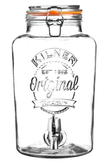 Clip top drankdispenser | 5L | Glas | 31,5(h)cm, Zakelijke goederen, Horeca | Keukenapparatuur, Verzenden