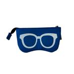 Brillenetui - Blauw - Vilt - Brillen etui - Bril Beschermer, Verzenden, Nieuw