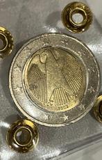 Duitsland. 2 Euro 2002 Con difetto di produzione del tondelo