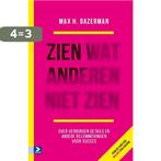 Zien wat anderen niet zien 9789462200944 Max H. Bazerman, Boeken, Verzenden, Gelezen, Max H. Bazerman