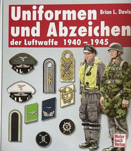 Uniformen und Abzeichen der Luftwaffe 1940 - 1945., Boeken, Overige Boeken, Ophalen of Verzenden