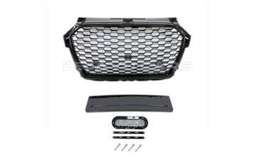 RS1 Look Bumper Front Grill voor Audi A1 8X Facelift / S1