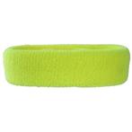 Hoofdbandje neon geel voor volwassenen - Haarbanden, Hobby en Vrije tijd, Verzenden, Nieuw