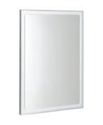 Sapho Luminar spiegel met LED verlichting 60x80 cm zilver, Huis en Inrichting, Woonaccessoires | Spiegels, Nieuw, Ophalen of Verzenden