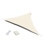 Beige Schaduwdoek Waterdicht 4x4x4 - Tweedekansje - UV Be..., Ophalen of Verzenden, Nieuw
