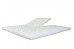 4 D topper 9 cm HR 50 SPLIT - 180/200cm, Nieuw, Tweepersoons, Wit, Overige typen