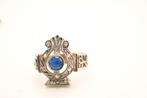 Ring - 18 karaat Geel goud Spinel - Quartz -, Nieuw