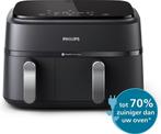 Philips 3000 Series Dual Airfryer NA351/00 - Dubbele Mand -, Witgoed en Apparatuur, Frituurpannen, Verzenden, Zo goed als nieuw